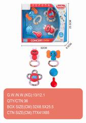 BABY RATTLE 4PCS,