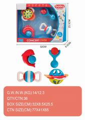 BABY RATTLE 4PCS,