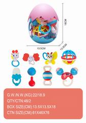 BABY RATTLE 8PCS,