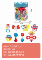 BABY RATTLE 8PCS,