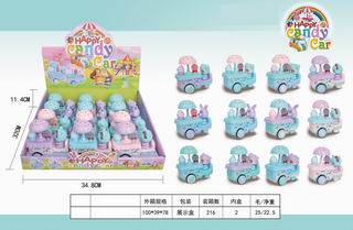 FRICTION ICE CREAM CAR 12PCS,