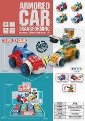 FRICTION DEFORMATION CAR 12PCS,