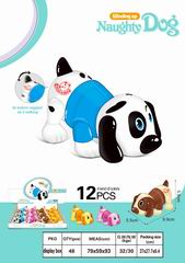 WAND UP ANIMAL 12PCS,