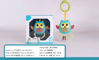 BABY RATTLE W/LIGHT & MUSIC,