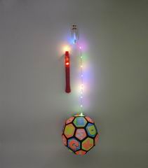 9 INCH BALL W/LIGHT,