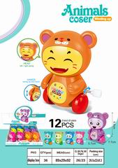 WAND UP ANIMAL 12PCS,