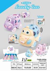 FRICTION CAR 12PCS,