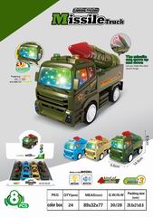 FLASH FRICTION MISSILE TRUCK 8PCS,