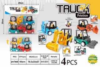 FRICTION TRUCK 4PCS,