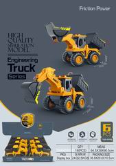 FRICTION TRUCK 6PCS,