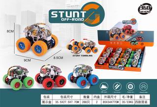 FRICTION STUNT CAR 12PCS,