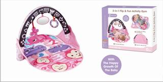 2 IN 1 FLIP & FUN ACTIVITY GYM,