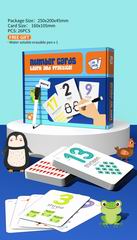 NUMBER CARD 26PCS,