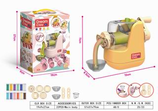 COLOR DOUGH SET 22PCS,