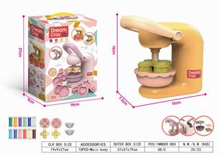 COLOR DOUGH SET 18PCS,