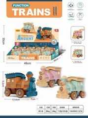 FRICTION TRAIN 12PCS,