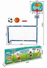 BASKETBALL AND FOOTBALL,