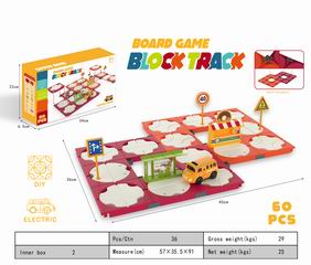 MAZE TRACK W/LIGHT & SOUND 60PCS,