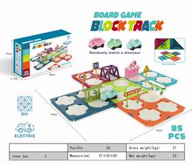 MAZE TRACK W/LIGHT & SOUND 85PCS,