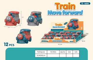 PRESS FRICTION TRAIN 12PCS,