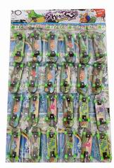 DINOSAUR FINGER SKATEBOARD 24PCS,