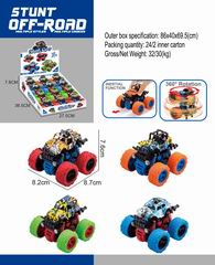 FRICTION STUNT CAR 8PCS,