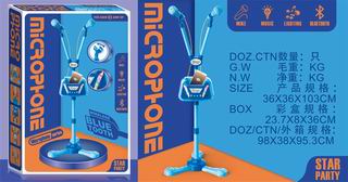 MICROPHONE W/LIGHT & MUSIC & BLUETOOTH,
