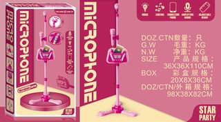 MICROPHONE W/LIGHT & MUSIC,