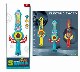 B/O GEAR DEFORMATION SWORD W/LIGHT & SOUND,