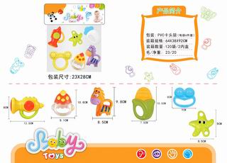 BABY RATTLE 6PCS,