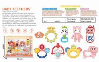 BABY RATTLE 8PCS,