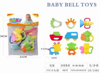 BABY RATTLES 9PCS,