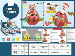 TRICK BARREL 24PCS,