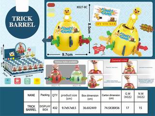 TRICK BARREL 24PCS,