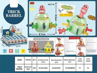 TRICK BARREL 24PCS,