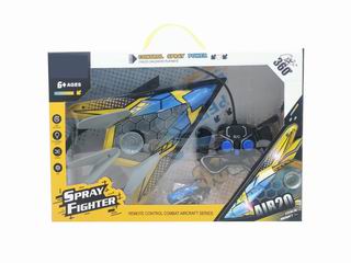 R/C PLANE W/SPRAY,