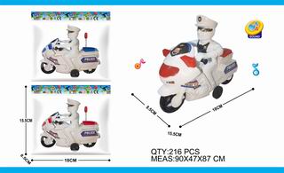 PULL LINE MOTORCYCLE W/SOUND,