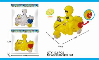PULL LINE MOTORCYCLE W/LIGHT,