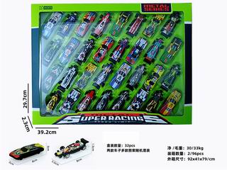 SLIDE DIE-CAST CAR 32PCS,