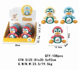 B/O PENGUIN 6PCS,