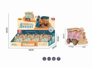 FRICTION TRAIN 12PCS,
