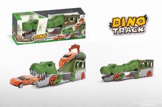 DINOSAUR SLIDE TRACK CAR,