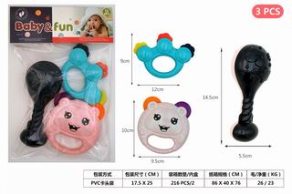 BABY RATTLE 3PCS,