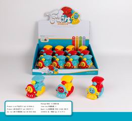 FRICTION TRAIN 12PCS,