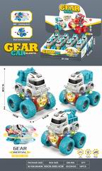 FRICTION STUNT CAR W/LIGHT 12PCS,