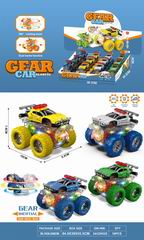 FRICTION STUNT CAR W/LIGHT 12PCS,