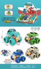 FRICTION STUNT CAR W/LIGHT 12PCS,