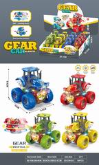 FRICTION STUNT CAR W/LIGHT 12PCS,