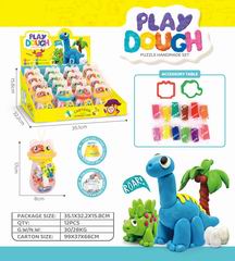 COLOR DOUGH SET 16PCS,