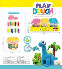 COLOR DOUGH SET 6PCS,